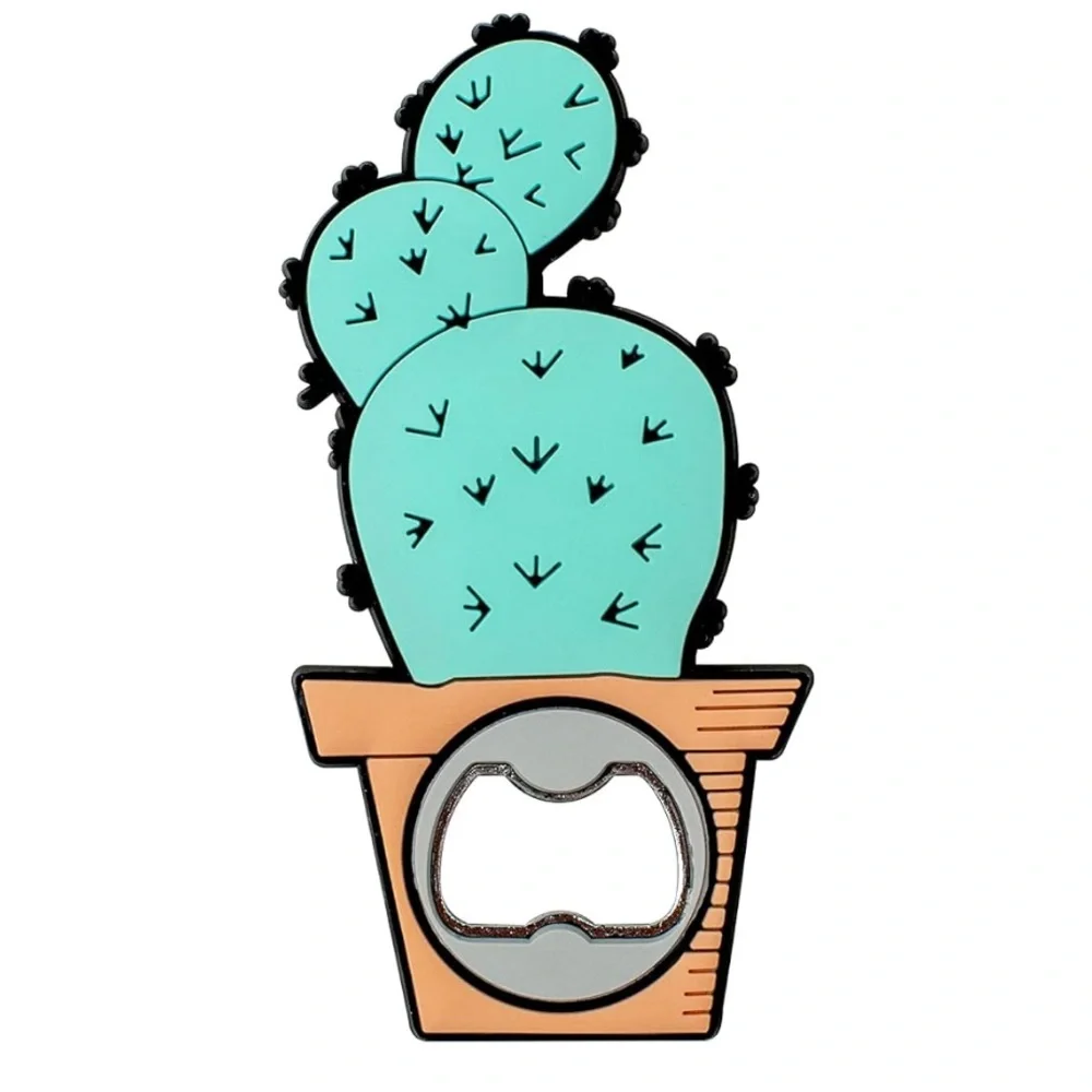 Silicone Cactus Bottle Opener